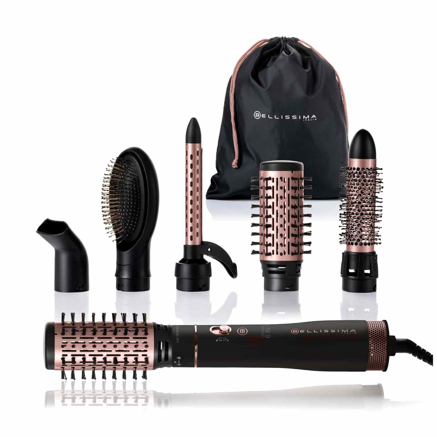 Bellissima Italia In Ceramic Hot Air Styler Mashco