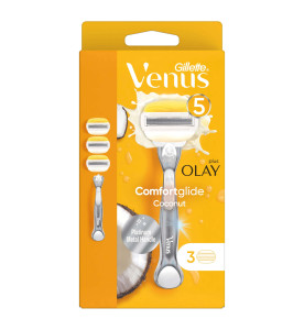 Venus Comfortglide Coconut plus Olay Razor - 3 Blades 