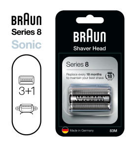 Braun Electric Shaver Head Replacement Part 83M