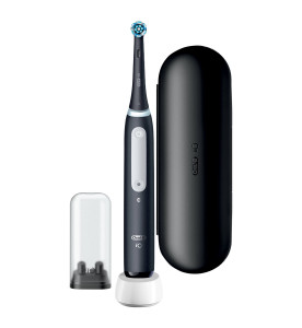 Oral-B IO 4 Black Electric Toothbrush, Travel Case