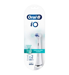 Oral-B iO Specialised Clean Brush Heads, 2 Counts