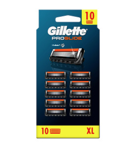 Gillette ProGlide Razor Refills for Men, 10 Razor Blade Refills