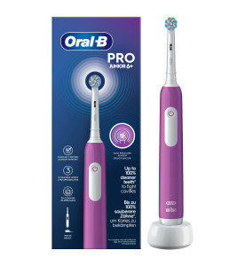 Oral-B Pro Junior Electric Toothbrush, Purple