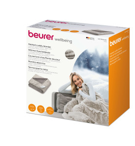 Beurer Fluffy Nordic Heated Snuggie Throw 