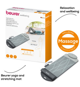 Beurer yoga & stretch mat with air compression