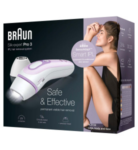 Braun Silk·expert Pro 3 PL3132 Latest Generation IPL, Permanent Visible Hair Removal