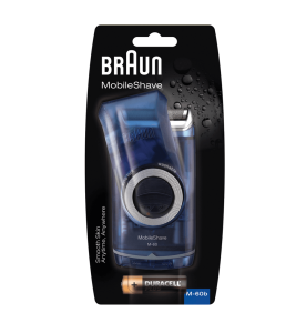 Braun Pocket Go Shaver Blue