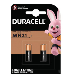 Duracell 12V Twin Security Batteries Alkaline (Card of 2)