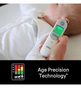 Braun ThermoScan 7 with Age Precision Ear Thermometer.