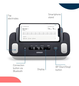 Omron Complete BPM + ECG  (HEM-7530T-E3)