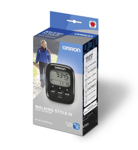 Omron Walking Style IV Pedometer (Black)