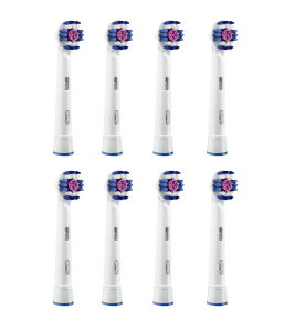 Oral-B 3D White Brush Heads (Pack of 8)