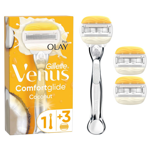 Venus Comfortglide Coconut plus Olay Razor - 3 Blades 