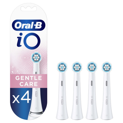 Oral-B iO Gentle Care Brush Heads, 4 Counts