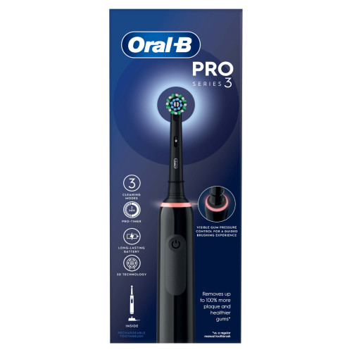 Oral-B Pro Series 3 Black Electric Toothbrush