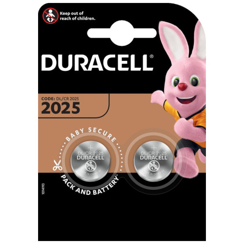 Duracell Lithium Coin Batteries 2025 (Card of 2)