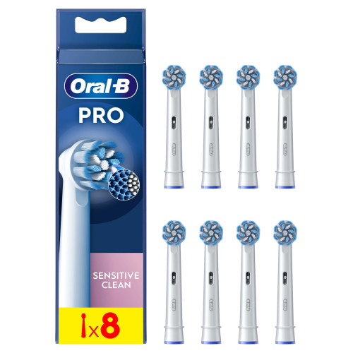 Oral-B Pro Sensitive Clean Toothbrush Heads, 8 Counts