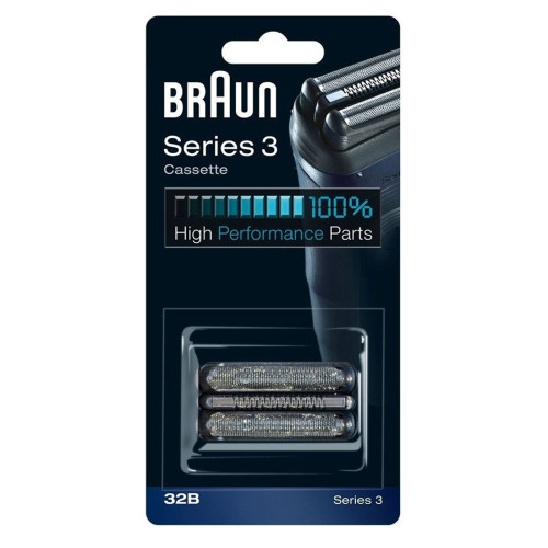 Braun Series 3 Black Cassette Foil & Cutter Pack