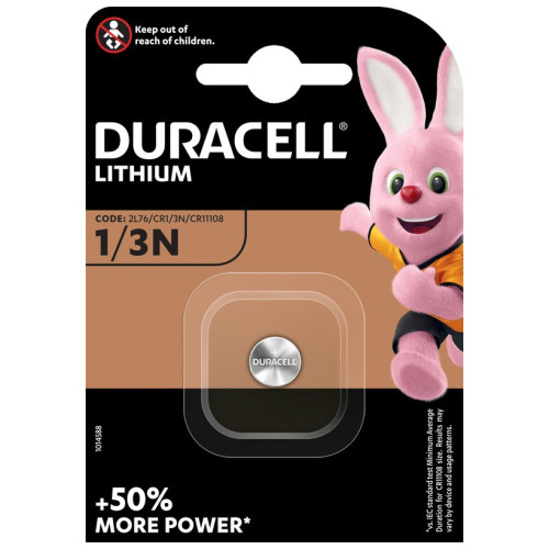 Duracell Lithium Photo DL1/3N Battery (Card of 1)