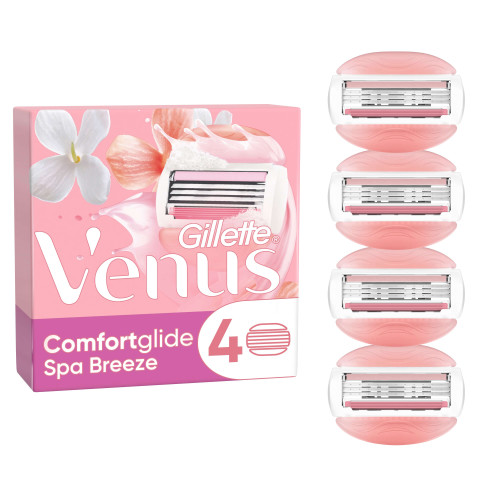 Venus Comfortglide Spa Breeze Razors x4 