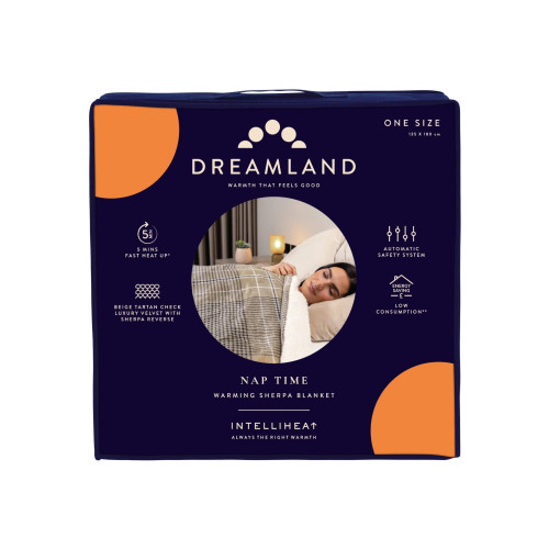 Dreamland Nap Time Warming Sherpa Overblanket