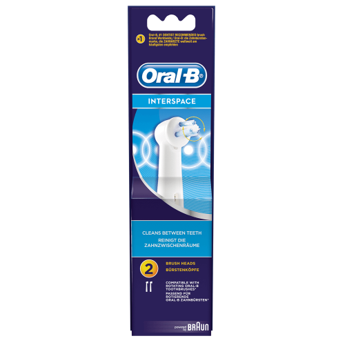 OralB Interspace Brush Heads (Pack of 2) Mashco