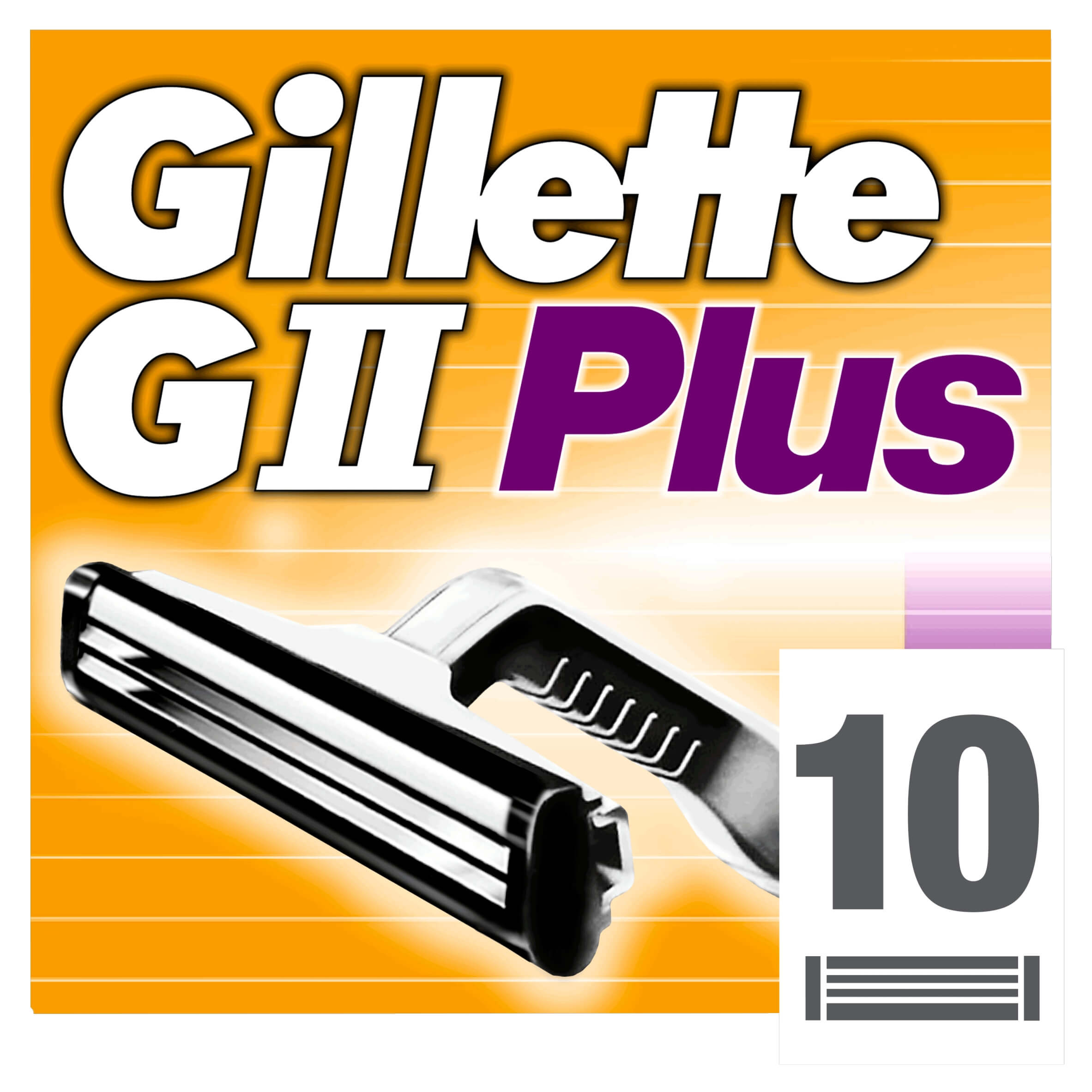 Gillette GII Plus Men s Razor Blades 10 Refills Gillette Male