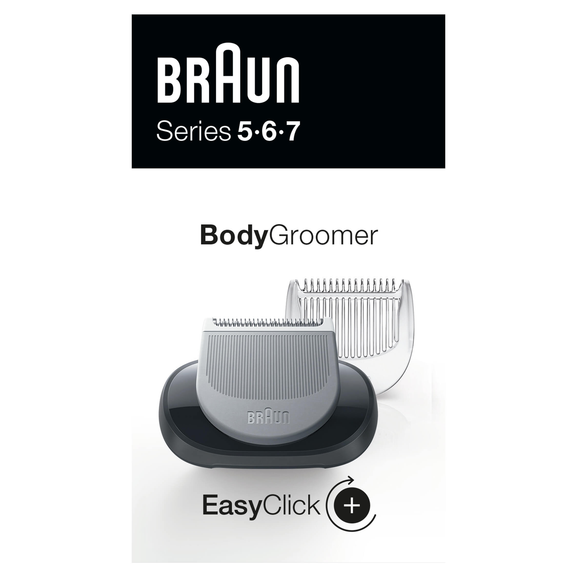 Braun EasyClick Body Groomer Attachment for Series 5, 6 and 7 Electric