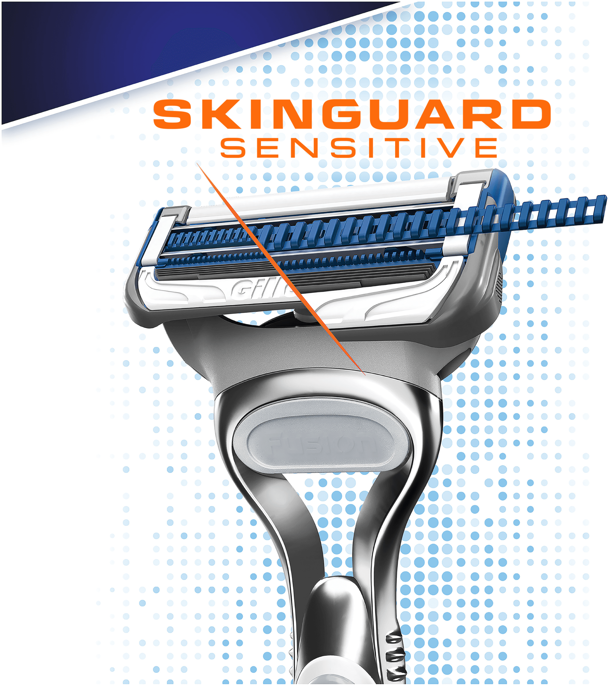Gillette SkinGuard Razor + 3 Blades | Mashco