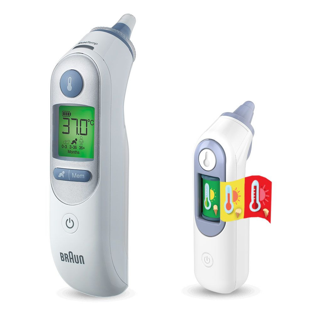 Braun ThermoScan 7 with Age Precision Ear Thermometer. Gift pack with