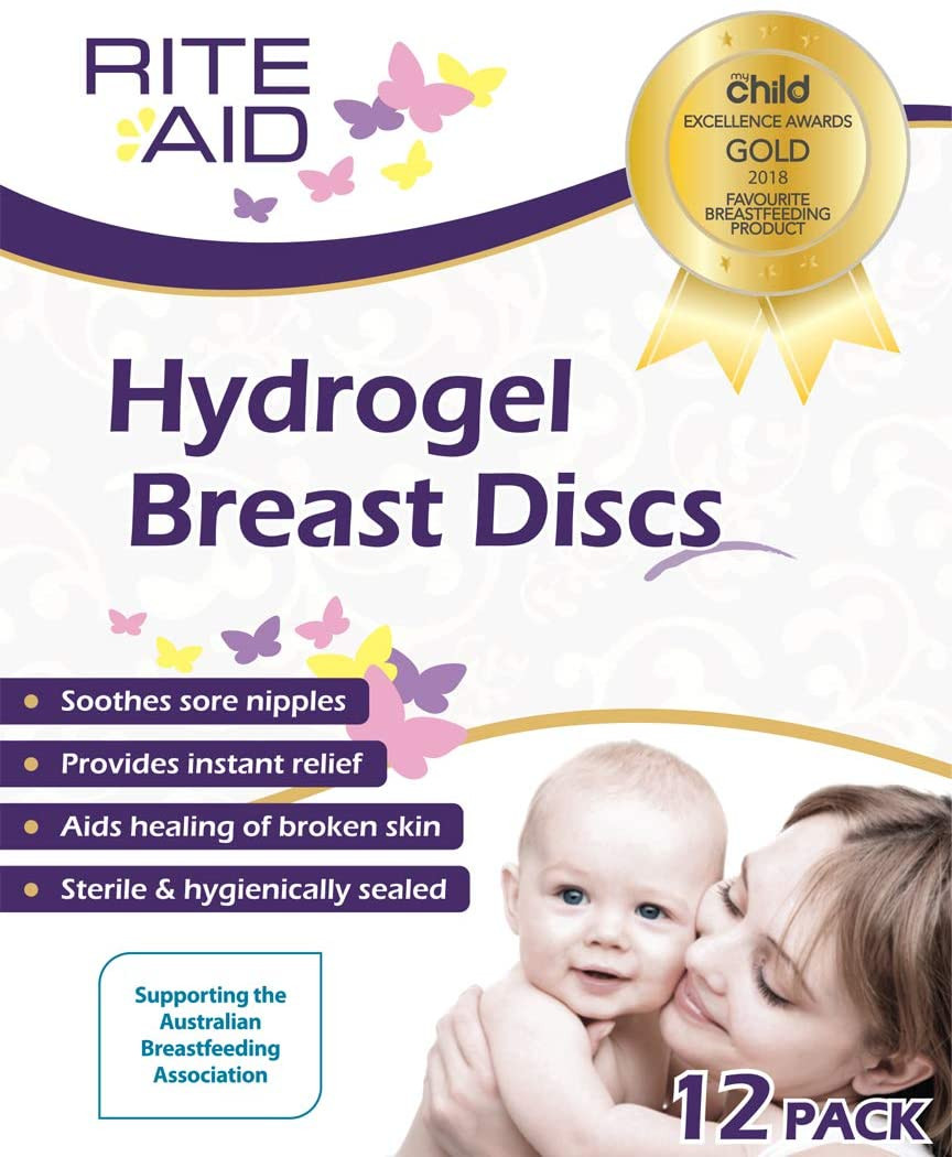 Rite Aid Hydrogel Breast Discs 12 Pack