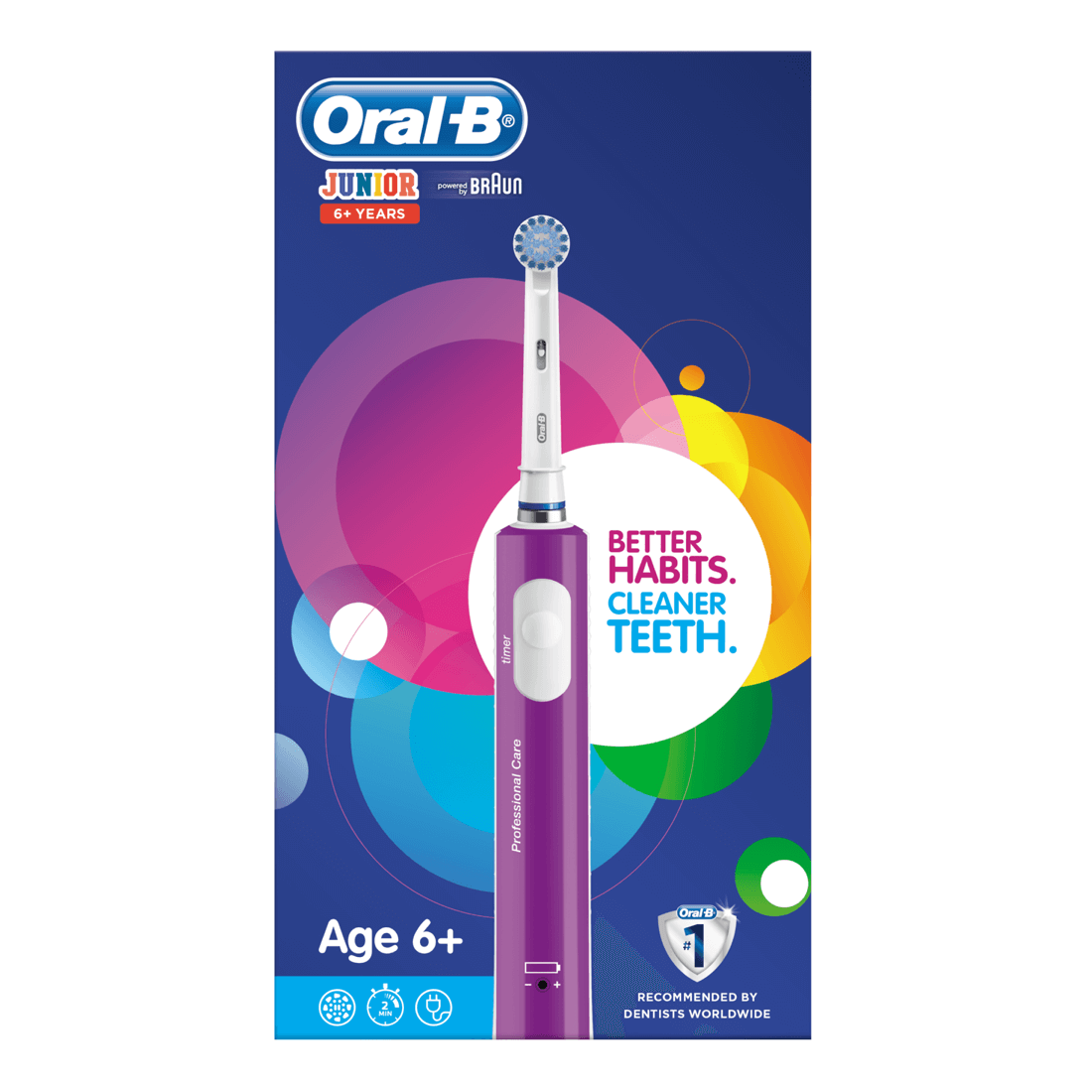 oral b junior electric toothbrush heads