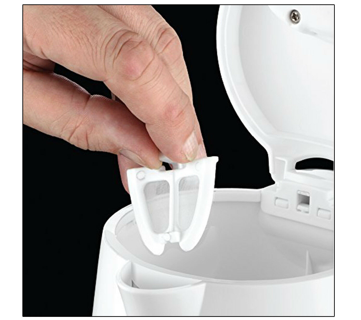 Russell Hobbs 23840 Compact Travel Electric Kettle Plastic 1000 W White Mashco