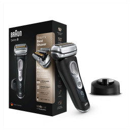  Braun Series 9 9340s Electric Shaver, Charging Stand, Noir