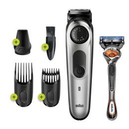  Braun Beard Trimmer BT5260 Men Beard Trimmer and Hair Clipper, 39 Length Settings