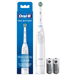 Oral-B Pro Battery Toothbrush, White