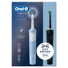 Oral-B Vitality Pro Black & Blue Electric Toothbrushes