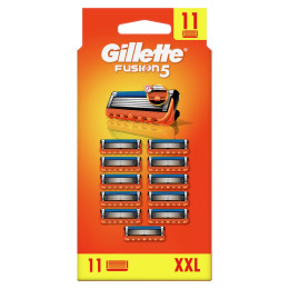 Gillette Fusion5 Razor Refills For Men, 11 Razor Blade Refills
