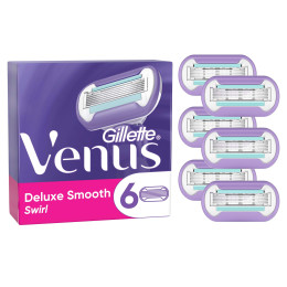 Venus Deluxe Smooth Swirl Razor Blades x6 