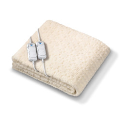 Monogram Heated Mattress Cover/Topper King