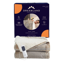 Dreamland Nap Time Warming Sherpa Overblanket