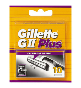 Gillette GII Plus Men’s Razor Blades – 10 Refills