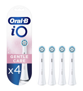 Oral-B iO Gentle Care Brush Heads, 4 Counts