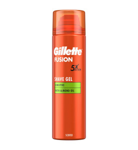 Gillette Fusion Shave Gel Sensitive, 200ml