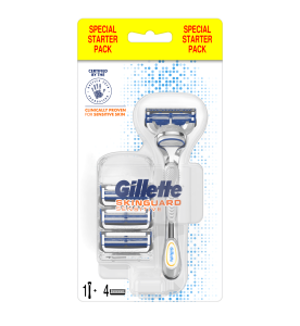 Gillette SkinGuard Razor + 3 Blades