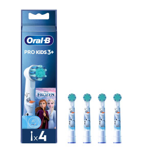Oral-B Pro Kids Toothbrush Heads Disney Frozen, 4 Counts