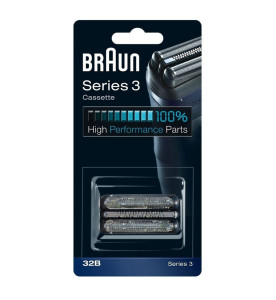 Braun Series 3 Black Cassette Foil & Cutter Pack