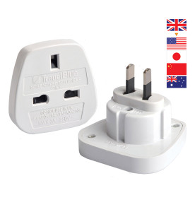 Travel Blue American Travel Plug (Non Earthed Adaptor)