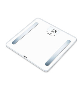 Beurer BF 600 diagnostic bathroom scale in pure white