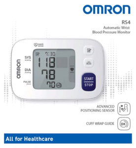 Omron RS4 Wrist Blood Pressure Monitor (HEM-6181-E)